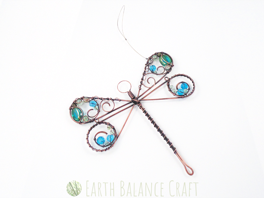 Azure Dragonfly Suncatcher