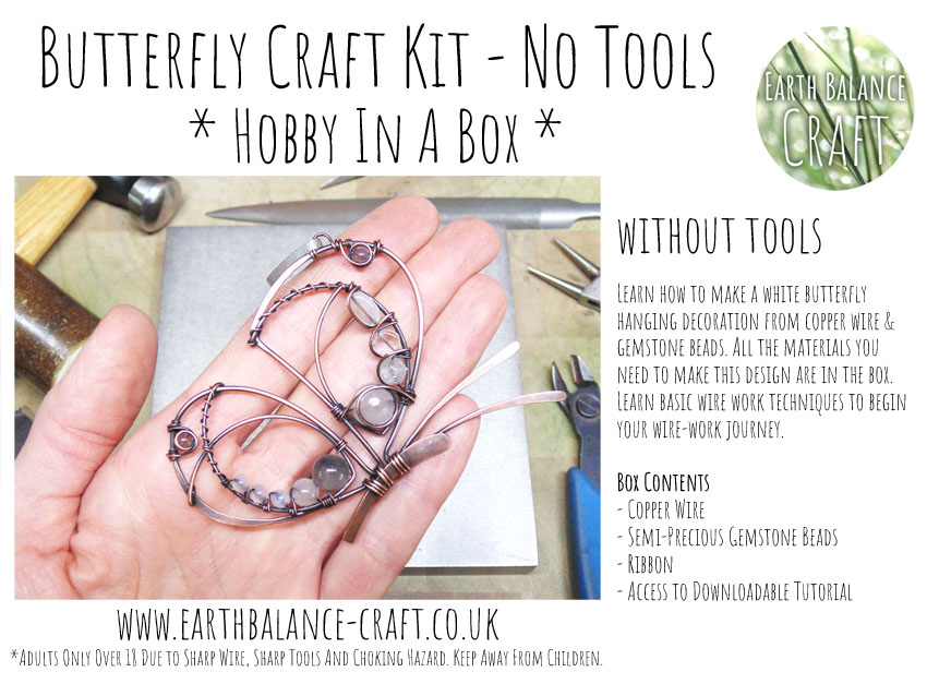 Butterfly Craft Kit No Tools 2