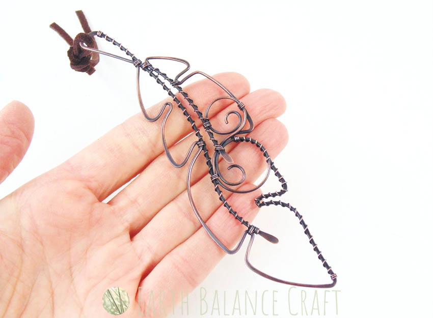 Wire Feather Bookmark