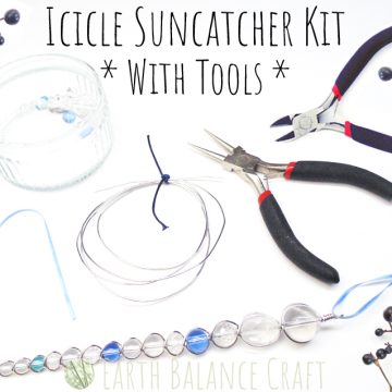 Icicle Suncatcher Kit