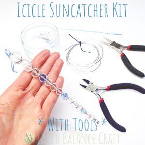 Icicle Suncatcher Kit