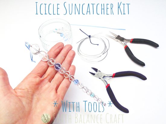 Icicle Suncatcher Kit