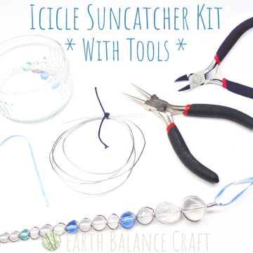 Icicle Suncatcher Kit