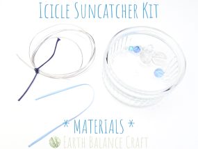 Icicle Suncatcher Kit