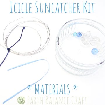 Icicle Suncatcher Kit