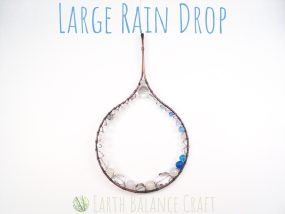 Rain Drop Suncatcher Large