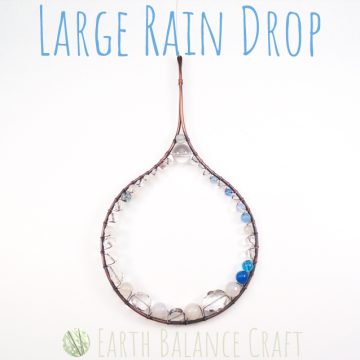 Rain Drop Suncatcher Large