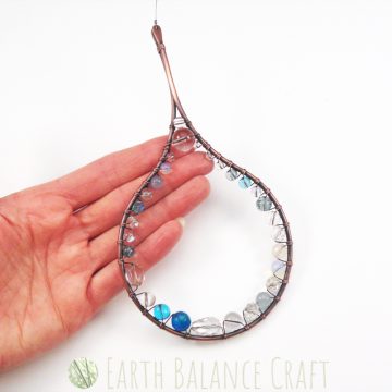 Rain Drop Suncatcher Medium