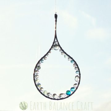 Rain Drop Suncatcher Medium