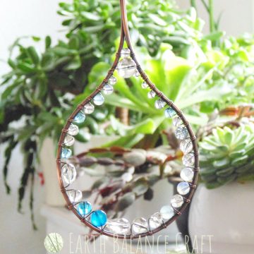 Rain Drop Suncatcher Medium