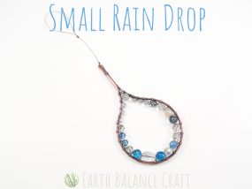 Rain Drop Suncatcher Small