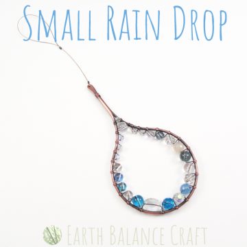 Rain Drop Suncatcher Small