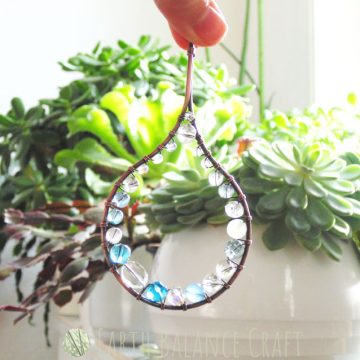 Rain Drop Suncatcher Small