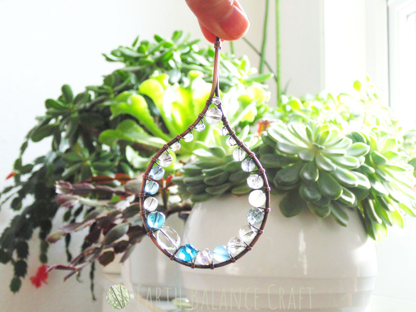 Rain Drop Suncatcher Small