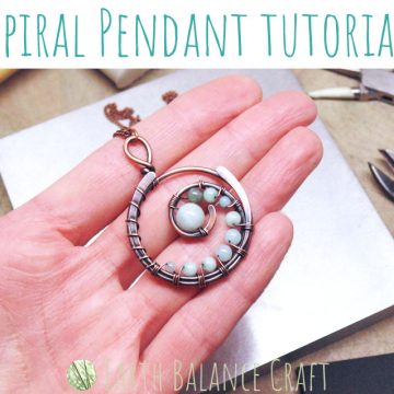 Spiral Pendant Tutorial 1