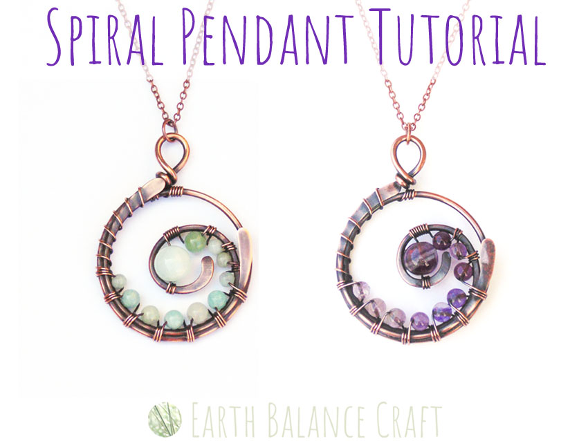 Spiral Pendant Tutorial 5