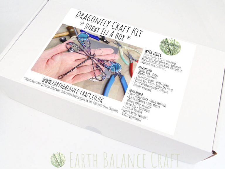 Dragonfly Kit.pdf Dragonfly Craft Kit | Learn to Make Wire Work Home Decor