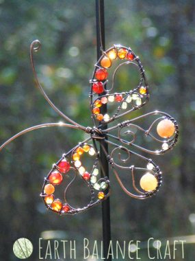 Gatekeeper Butterfly Suncatcher