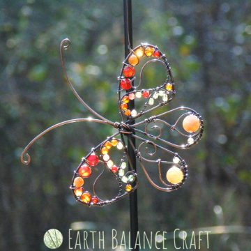 Gatekeeper Butterfly Suncatcher