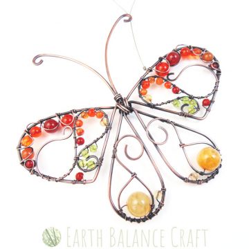 Gatekeeper Butterfly Suncatcher