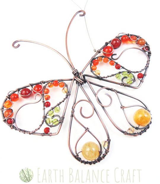 Gatekeeper Butterfly Suncatcher