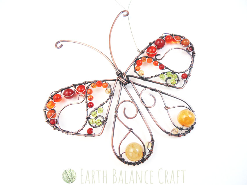 Gatekeeper Butterfly Suncatcher