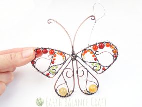 Gatekeeper Butterfly Suncatcher