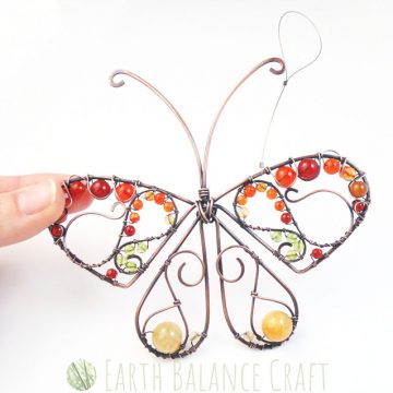 Gatekeeper Butterfly Suncatcher