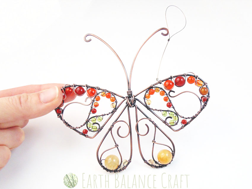 Gatekeeper Butterfly Suncatcher