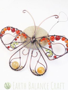 Gatekeeper Butterfly Suncatcher