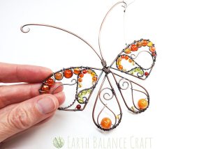 Gatekeeper Butterfly Suncatcher