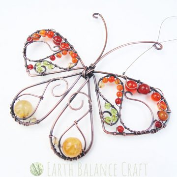 Gatekeeper Butterfly Suncatcher