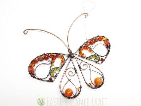 Gatekeeper Butterfly Suncatcher