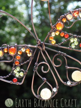 Gatekeeper Butterfly Suncatcher