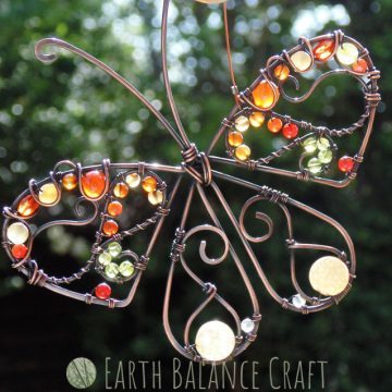 Gatekeeper Butterfly Suncatcher