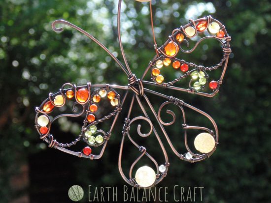 Gatekeeper Butterfly Suncatcher