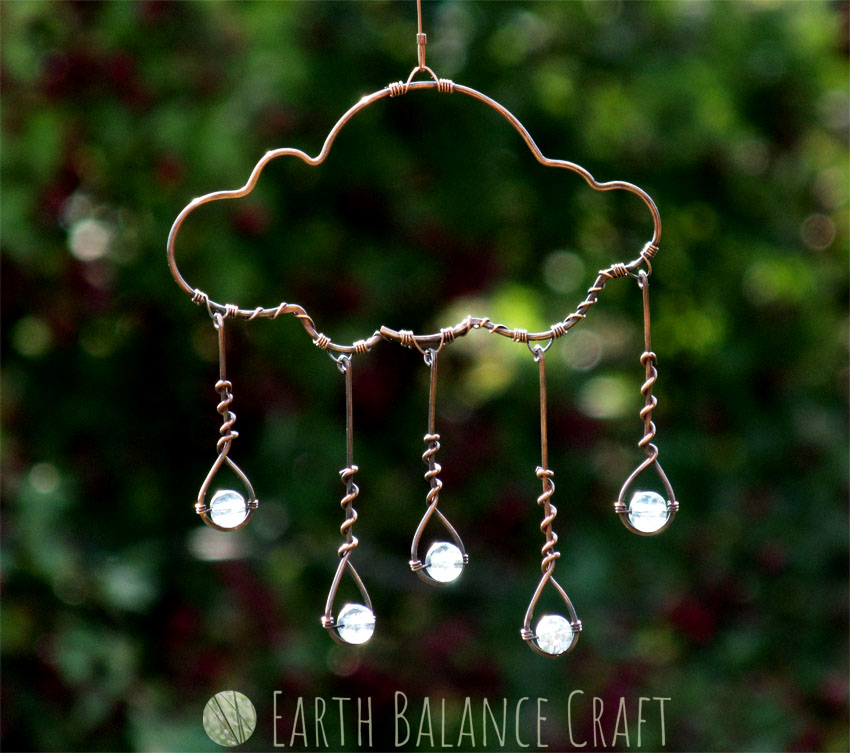 Rain Cloud Suncatcher