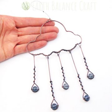 Rain Cloud Suncatcher 1