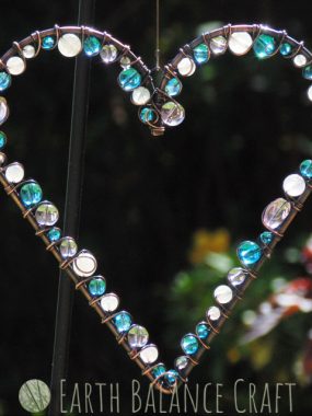 Forget me Not Love Heart Large