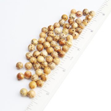 Picture Jasper Round Beads