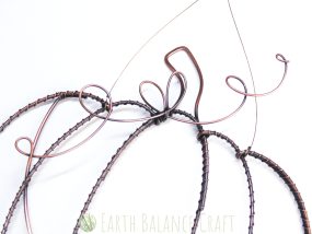 Handmade Pumpkin Wall Hanging