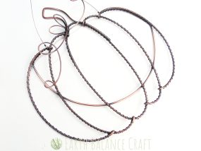 Handmade Pumpkin Wall Hanging