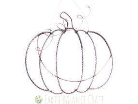 Handmade Pumpkin Wall Hanging