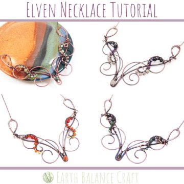 Elven Necklace Tutorial 6