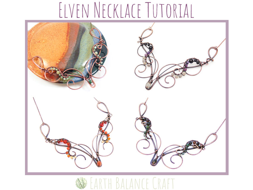 Elven Necklace Tutorial 6