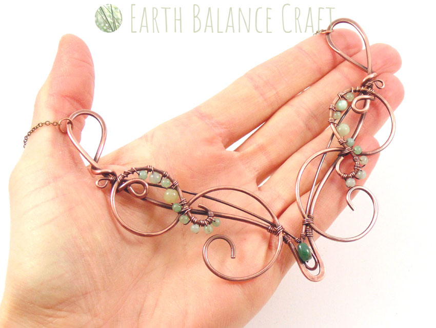 Elven Necklace Tutorial 10