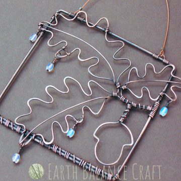 Oak Leaf Craft Tutorial