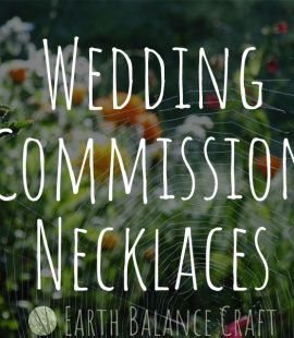 Wedding Commission Necklaces