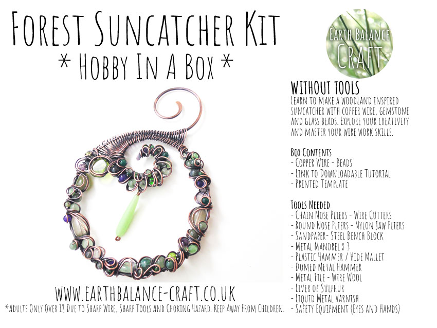 Forest Suncatcher Kit No Tools