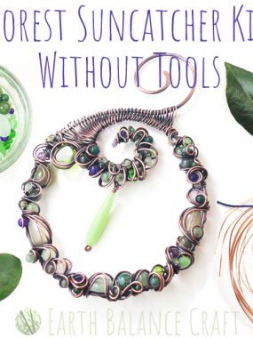 Forest Suncatcher Kit No Tools
